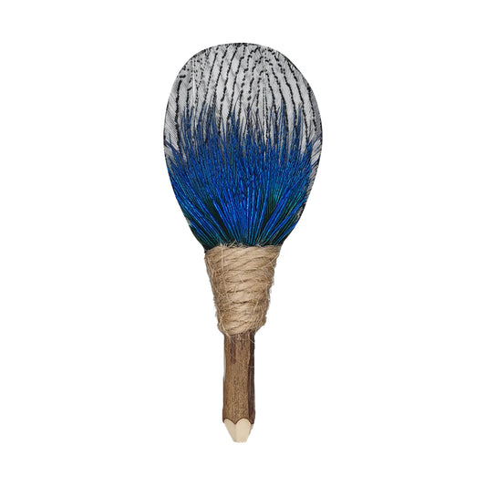 Lanzonia Men's Feather Lapel Pin Groom Boutonniere Groomsmen Brooch Handmade Feather Hat Pin Wedding Accessories - Lanzonia