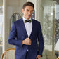 Lanzonia Mens Feather Bow Tie Handmade Peacock Bowtie for Wedding Holiday Party - Lanzonia