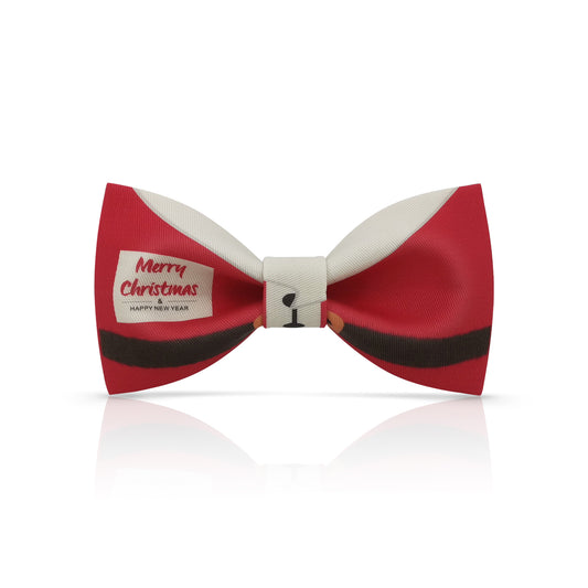 Lanzonia Boy's Novelty Bow Tie Kid's Funny Santa Claus Designer Bowtie for Xmas Christmas Holiday New Years Eve - Lanzonia