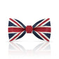 Lanzonia Boy's Novelty Bow Tie Kid's Patriotic Union Jack Flag Designer Bowtie for Holiday Birthday - Lanzonia