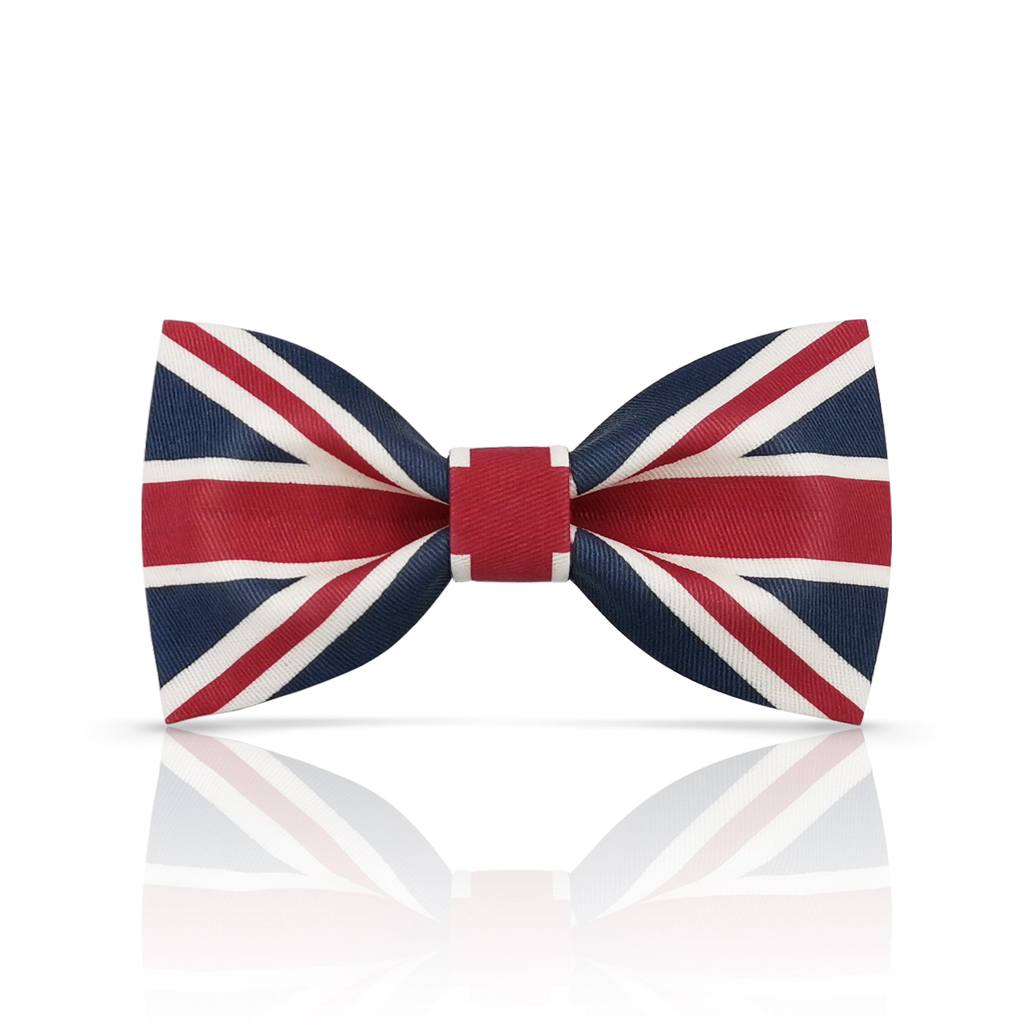 Lanzonia Boy's Novelty Bow Tie Kid's Patriotic Union Jack Flag Designer Bowtie for Holiday Birthday - Lanzonia