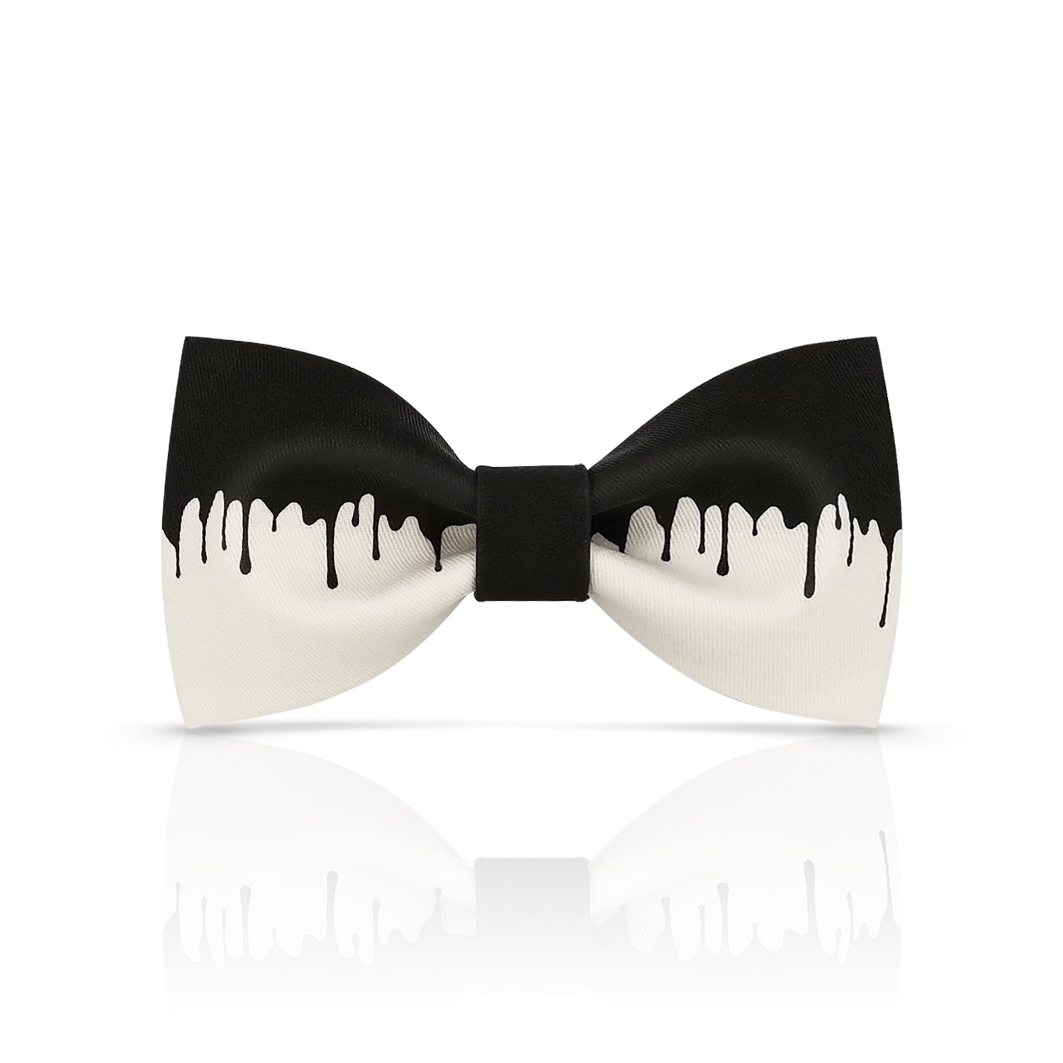 Lanzonia Boy's Novelty Bow Tie Children Funny Ink Designer Bowtie for Holiday New Years Christmas Halloween - Lanzonia