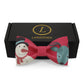 Lanzonia Boy's Novelty Bow Tie Kid's Funny Snowman Designer Bowtie for Xmas Christmas Holiday New Years Eve - Lanzonia