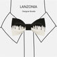 Lanzonia Boy's Novelty Bow Tie Children Funny Ink Designer Bowtie for Holiday New Years Christmas Halloween - Lanzonia