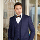 Lanzonia Men's Peacock Feather Bow Tie Handmade Bowtie for Wedding - Lanzonia
