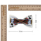 Lanzonia Boy's Bowtie Funny Poker Pattern Bow Tie for Kids - Lanzonia