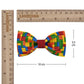 Lanzonia kids bow tie presented as gift for birthday or holiday celebration