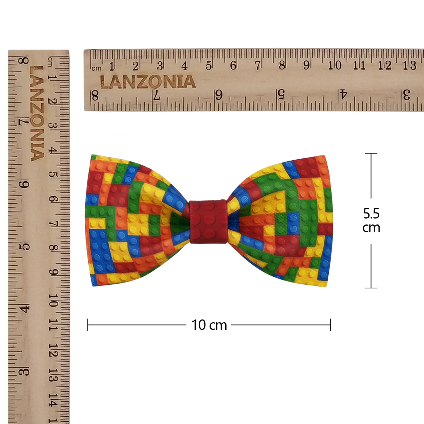 Lanzonia kids bow tie presented as gift for birthday or holiday celebration