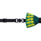 Lanzonia Feather Men's Bowtie Handmade Green and Yellow Bow Tie for Party Holiday Ball Wedding - Lanzonia