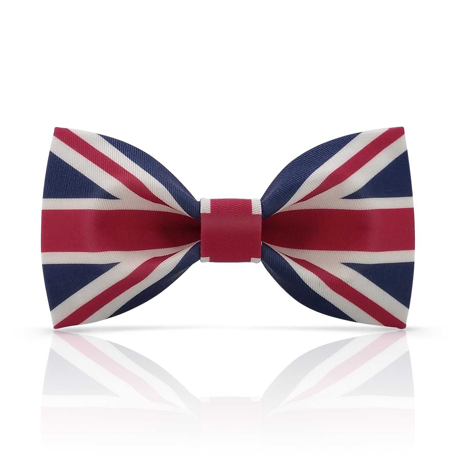 Lanzonia Funny Bow Ties for Men, Novelty Designer Union Jack Flag Bowtie for Wedding Party - Lanzonia