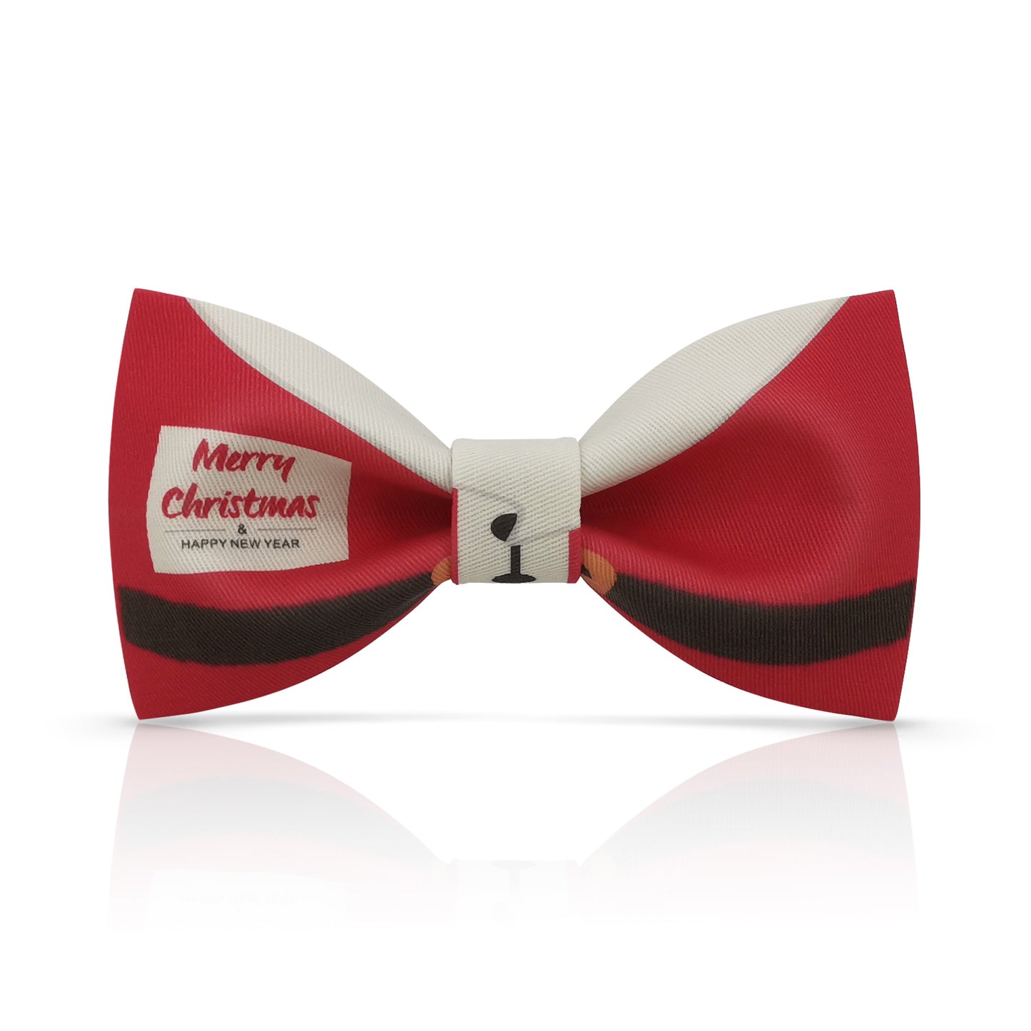 Lanzonia Men's Novelty Bow Tie Funny Santa Claus Designer Bowtie for Xmas Christmas Holiday New Years Eve - Lanzonia