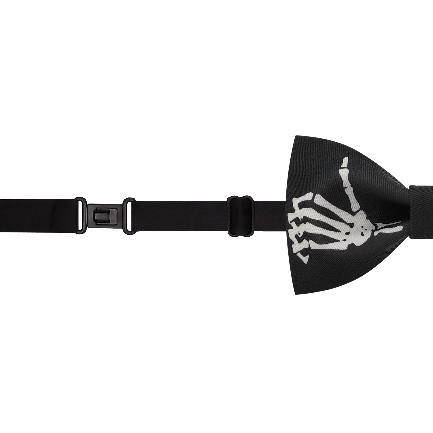 Lanzonia Mens Novelty Skeleton Bow Tie Funny Skull Designer Bowtie for Holiday Halloween - Lanzonia