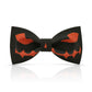 Lanzonia Mens Novelty Bow Tie Funny Pumpkin Pattern Designer Bowtie for Holiday Halloween - Lanzonia