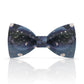 Lanzonia Funny Bowtie Men Moon and Star Night print Bow Tie for Party Holiday Brithday - Lanzonia