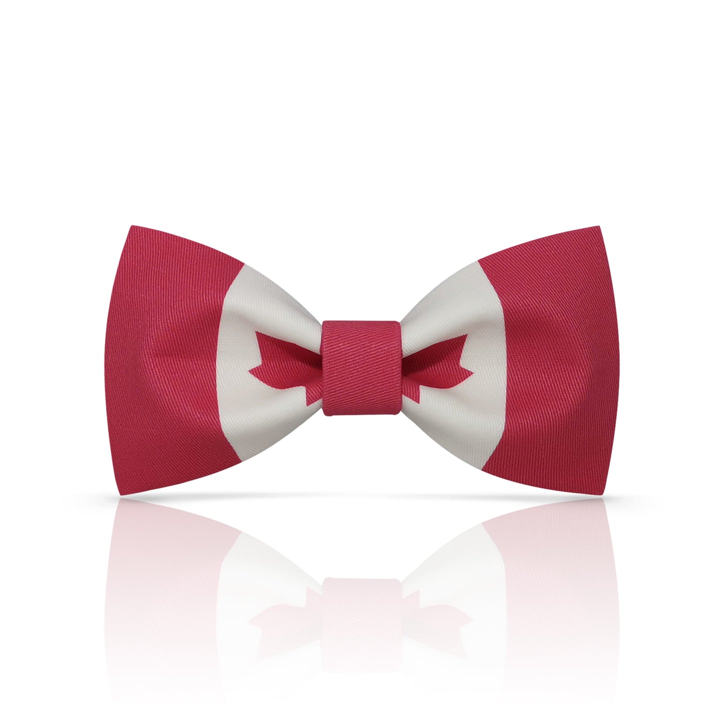 Lanzonia Boys Canada Funny Bow Tie Kids Patriotic Canadian Flag Patterned Designer Bowtie for Birthday Party Holiday - Lanzonia
