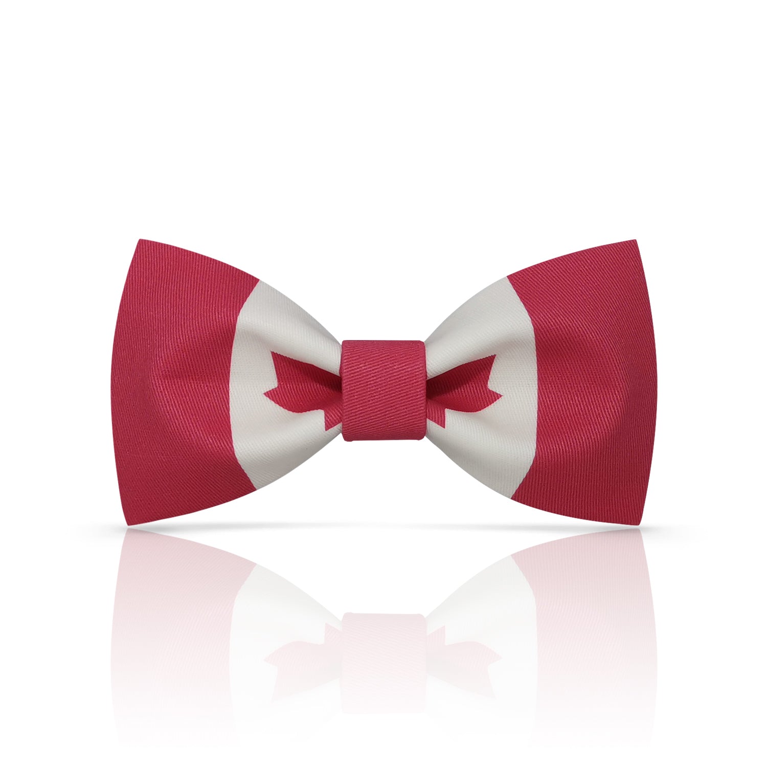 Lanzonia Boys Canada Funny Bow Tie Kids Patriotic Canadian Flag Patterned Designer Bowtie for Birthday Party Holiday - Lanzonia
