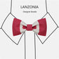 Lanzonia Funny Bow Ties for Men Unique Canada Flag Patterned Bowtie - Lanzonia