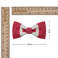 Lanzonia Boys Canada Funny Bow Tie Kids Patriotic Canadian Flag Patterned Designer Bowtie for Birthday Party Holiday - Lanzonia