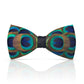 Lanzonia Men's Feather Bow Tie Handmade Peacock Bowtie for Wedding Holiday Party - Lanzonia