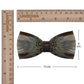 Lanzonia Feather Bowtie Handmade Mens Wedding Bow Tie - Lanzonia