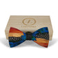 Lanzonia Men's Feather Bowtie Handmade Bow Tie for Wedding Holiday Party - Lanzonia