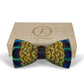 Lanzonia Men's Feather Bow Tie Handmade Peacock Bowtie for Wedding - Lanzonia