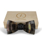 Lanzonia Men's Feather Bow Tie Handmade Bowtie for Wedding Holiday Formal Party Business - Lanzonia