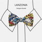 Lanzonia Boy's Novelty Bow Tie Children Funny Designer Bowtie for Holiday New Years Christmas Halloween - Lanzonia