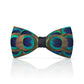Lanzonia Boy's Peacock Feather Bow Tie Kid's Handmade Bowtie for Brithday Holiday Party - Lanzonia