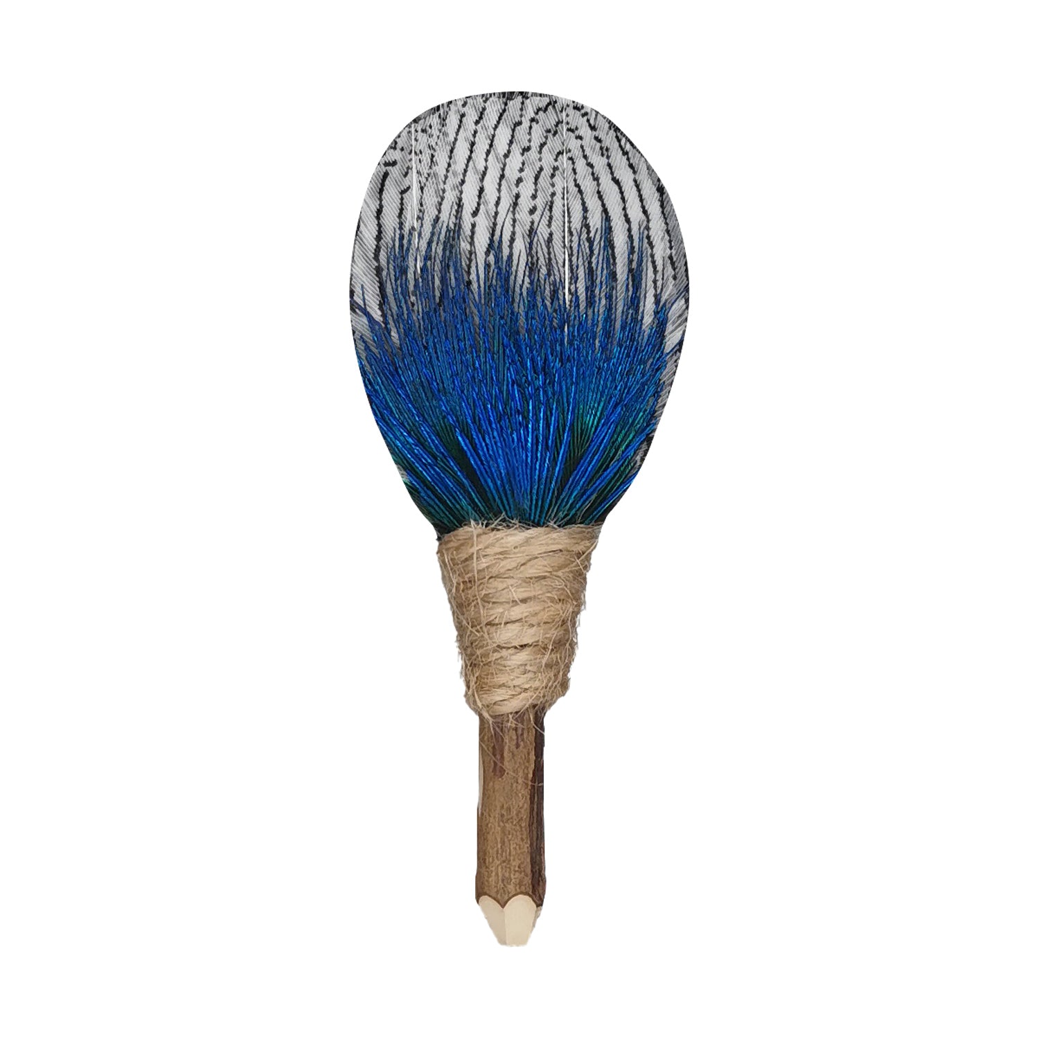 Lanzonia Men's Feather Lapel Pin Groom Boutonniere Groomsmen Brooch Handmade Feather Hat Pin Wedding Accessories - Lanzonia