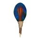 Lanzonia Men's Blue Feather Lapel Pin Groom Boutonniere Wedding Accessories Groomsmen Brooch Handmade Feather Hat Pin - Lanzonia