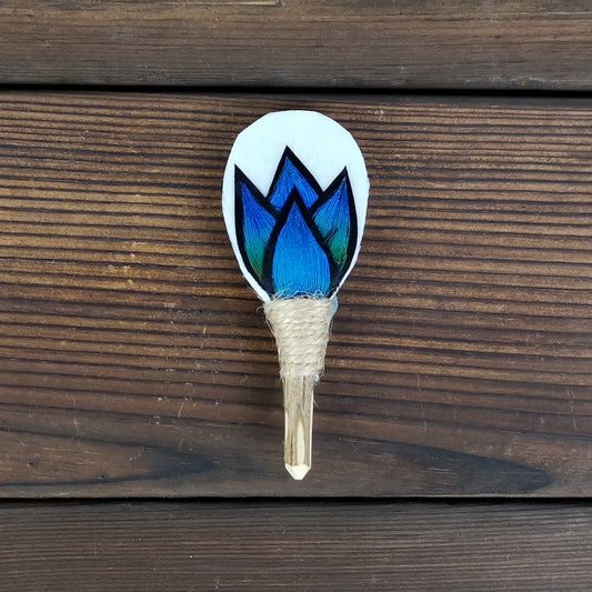 Lanzonia Men's Feather Boutonniere Groom Lapel Pin Groomsmen Brooch Handmade Feather Hat Pin Wedding Accessories - Lanzonia